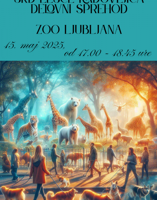 DELOVNI SPREHOD V ZOO LJUBLJANA