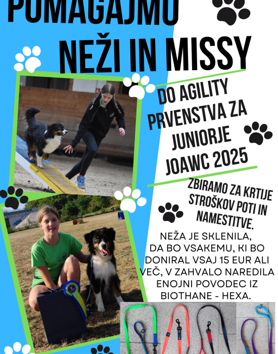 POMOČ NEŽI IN MISSY
