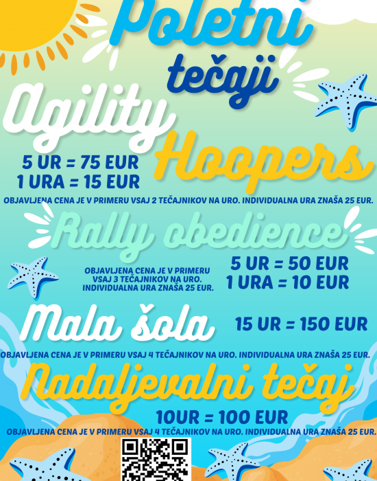 POLETNI “KUPONSKI” TEČAJI